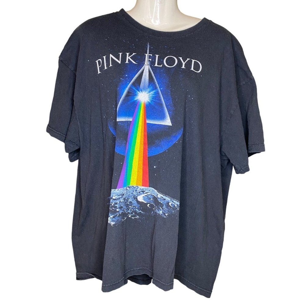 Pink Floyd Wall Delta Pro Dark Side Black Tee Shirt No Size Tag  READ